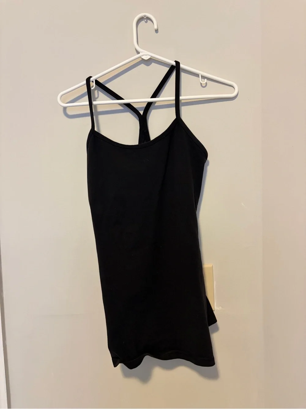 Lululemon Flow Y Tank Top Black Size 6